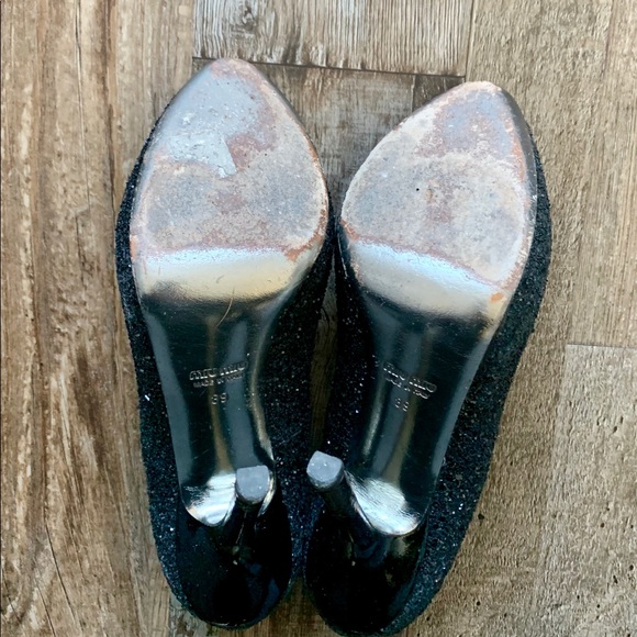Miu Miu glitter pumps, black - Picture 6 of 8